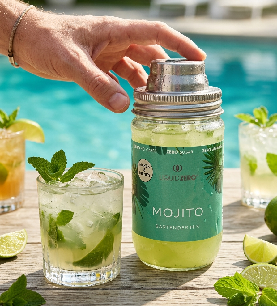 Cuban Lime & Mint Mojito (Makes 8) - LIQUID ZERO® - Classic Mojito